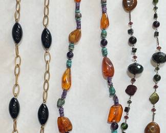 Assorted Beaded Necklaces
