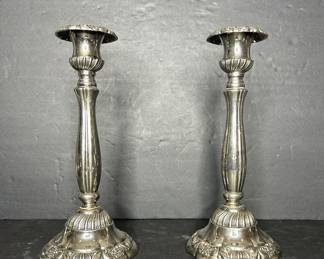 Silver Plated Candlesticks