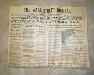 The Wall Street Journal - September 12, 2001 Edition