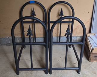 Wrought Iron Garden Fence Panels