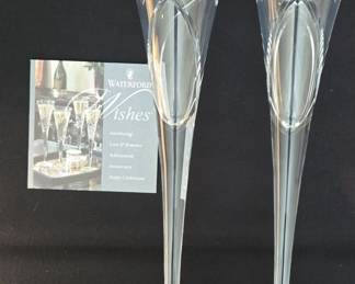 Waterford Wishes Love & Romance Champagne Flutes