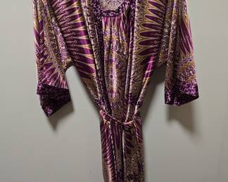 Oscar de la Renta Silk Robe