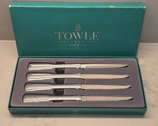 Towle Silver "King Richard" Sterling Silver Butter Knives Set
