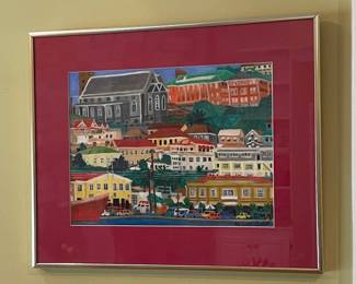 Watercolor Cityscape, Jonah Mak
