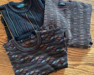 Men's 3D Knit Sweaters (Coogi Style)