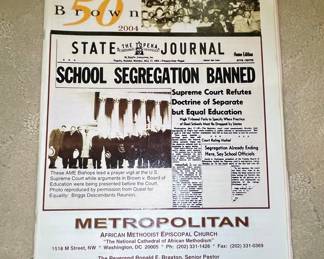 The Topeka Journal "Brown v. Board of Education" Commemorative Newspaper