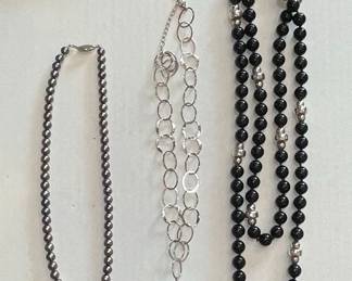 Pearl & Stone Necklaces