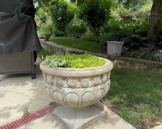 Cast Stone Urn Planter