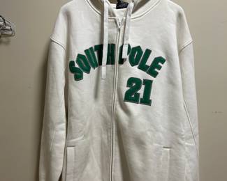 South Pole "21" Graphic Zip-Up Hoodie Vtg