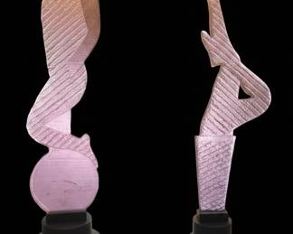 Stephen Dee Edward’s Abstract Glass Sculptures