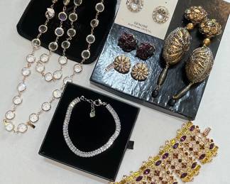 Swarovski, GoldGirl, JCrew Necklaces, Earrings, and Bracelets