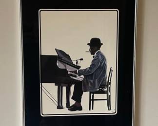 Tom McKinney "Piano Man" Art Print