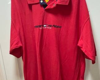 Vtg Tommy Hilfiger Athletics Polo Shirt