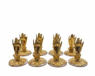 Gilded Hand Figurines / Hooks
