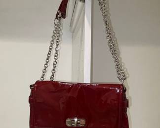 Coach Chelsea Patent Leather Shoulder Bag