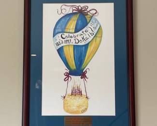 Commemorative Artwork for Secretary Robert Mallett