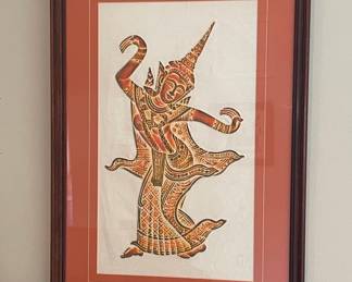 Thai Temple Rubbing Art