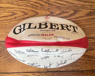Gilbert Official Welsh Rugby Signature Ball