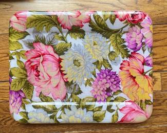 Floral Serving Tray