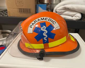 Paramedic Fire Helmet with Face Shield
