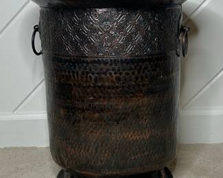 Hammered Copper Planter
