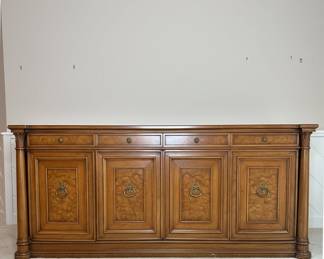 Henredon Burled Walnut Sideboard