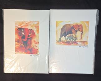 Mike Fitzpatrick Elephant Art Prints