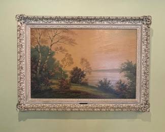 Landscape Painting by P. Kujal