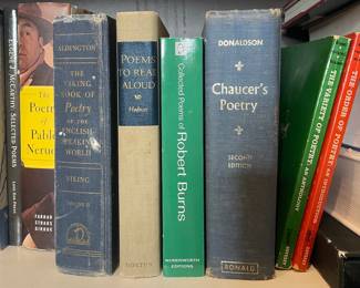 Collection of Poetry Books