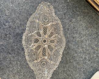 Imperial Glass Divided Dish