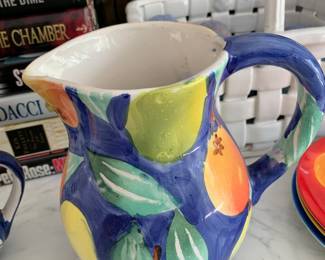 Ceramic Pitcher - Italy