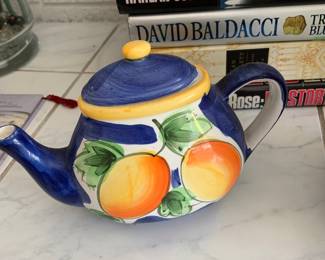 Ceramic Teapot 2002 Cafilfornia Pantry