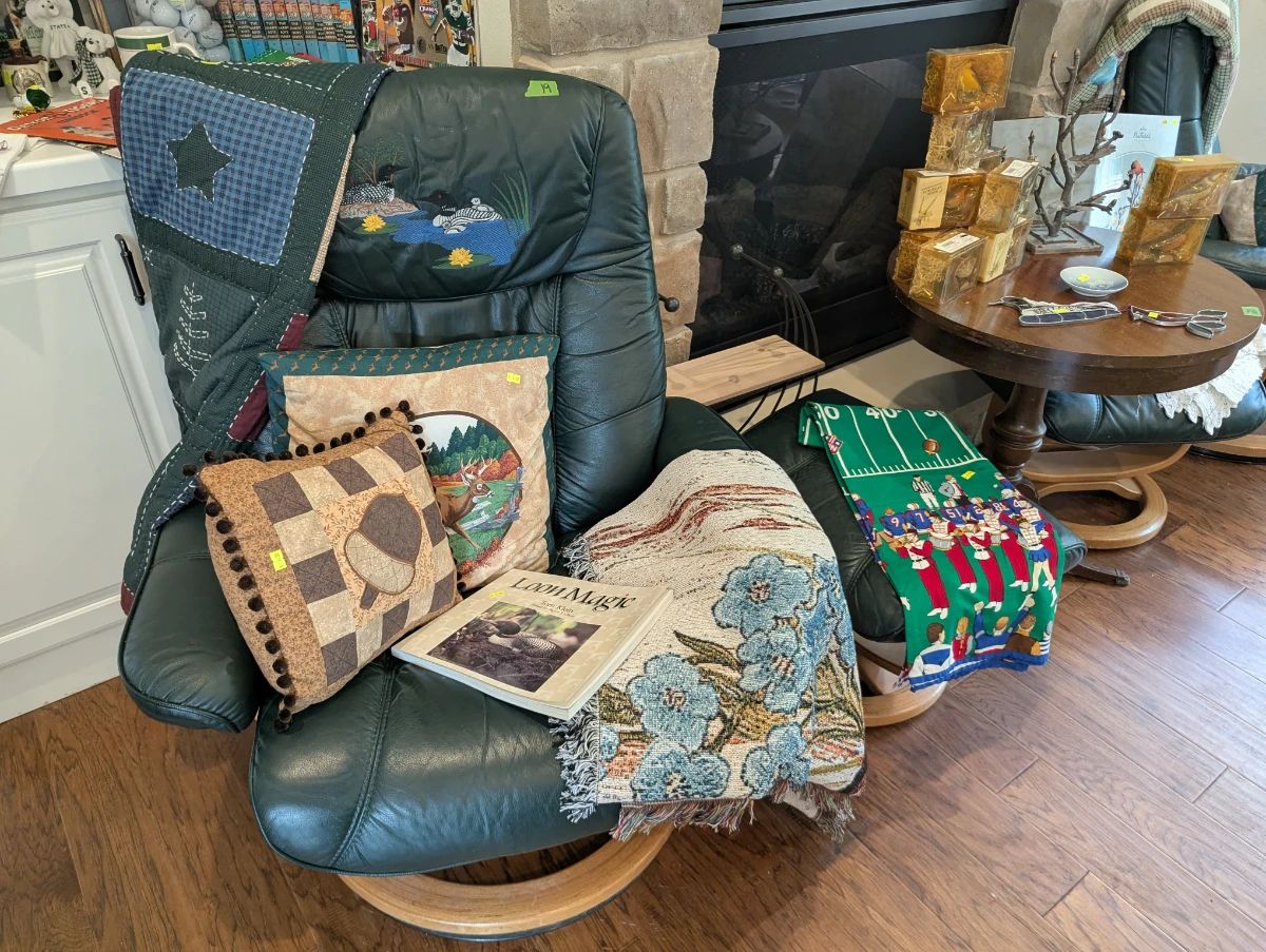 StressLess Chair w/Ottoman
