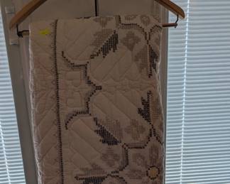Beautiful Hand Stitch Bedspread 