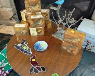 Hallmark Bird Tree Priced w/Birds