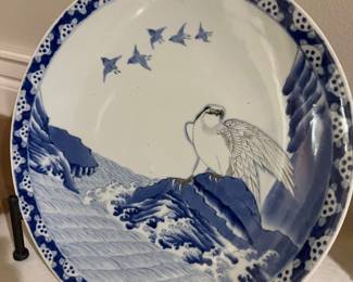 Porcelain Chinese Display Plate
