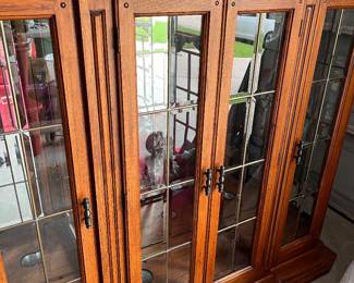 China Cabinet w/Lights-this is half of it