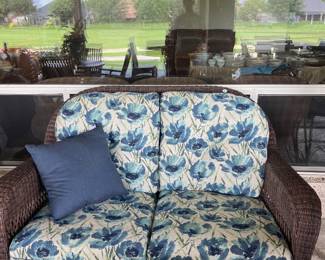 Love seat outdoor Rocker