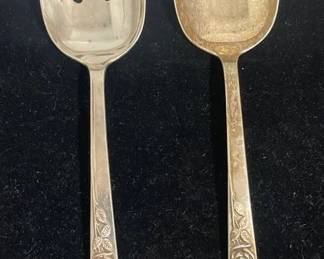 Sterling Silver Serving Spoons
