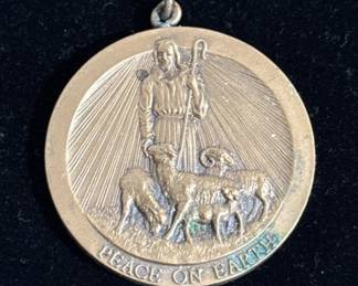 Sterling Silver Peace on Earth