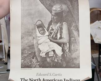 Edward Curtist exhibition poster