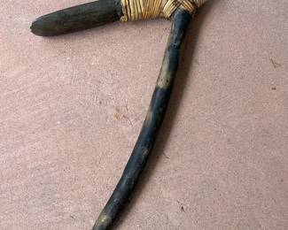 Primitive wood & stone Adze (Papua New Guinea)