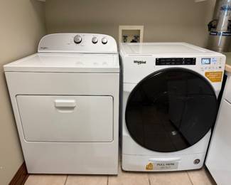 Whirlpool washer and dryer