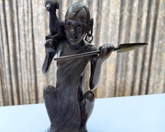 Hand-carved African tribal carvings (Kenya)