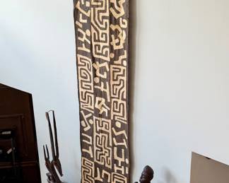 Stunning, authentic Kuba cloth