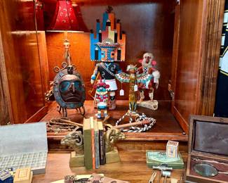 Kachina dolls and other collectibles