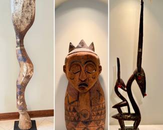 Museum quality African art.
