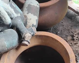Big Terra Cotta Planters 6 or 7