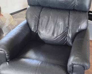 Black Leather Recliner
