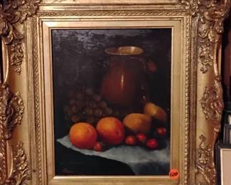 19th century still life signed